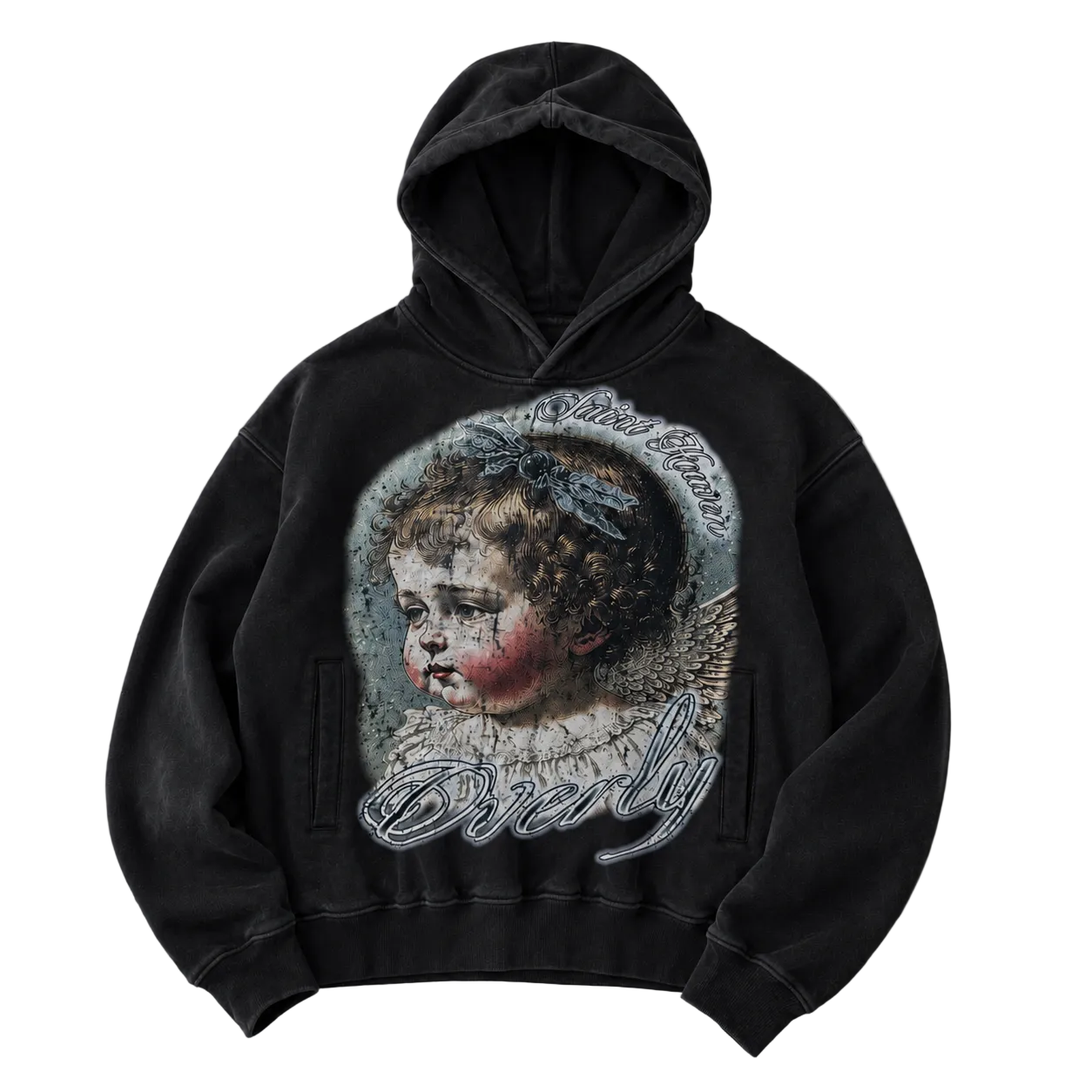 HALO HOODIE BLACK